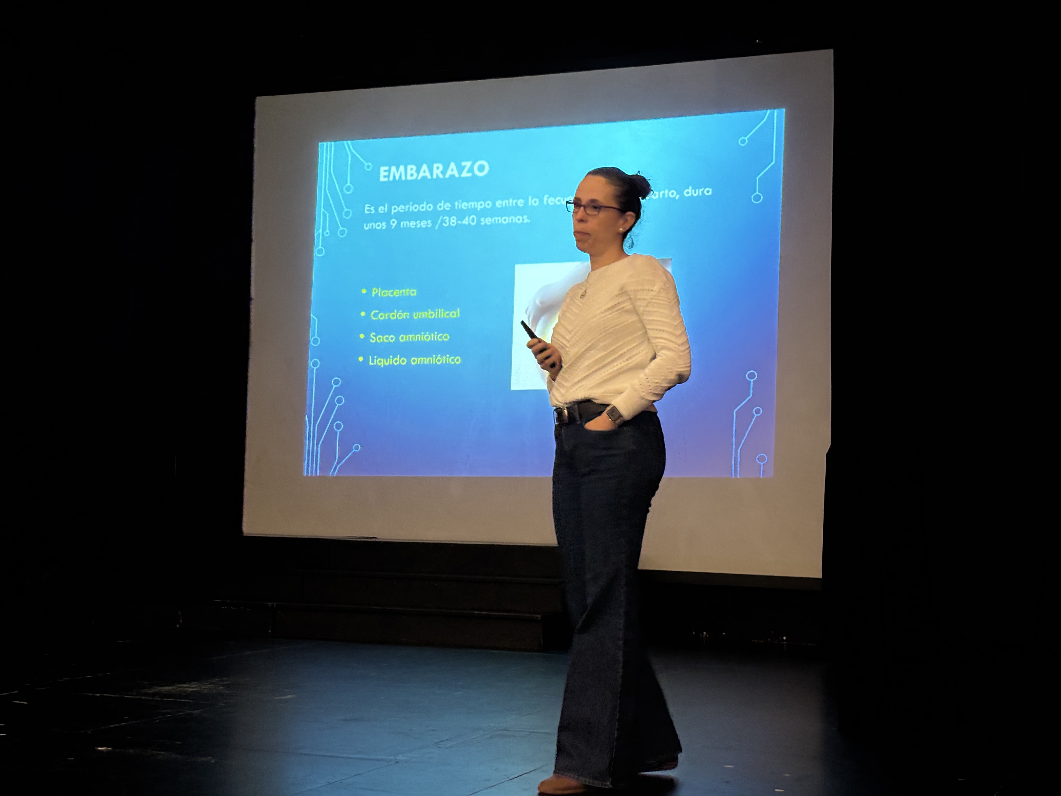 Charla reproducción